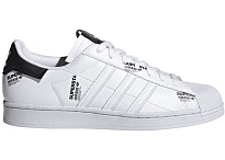 Фото № 1 с приближением к товару «‎adidas Superstar White Black Logo Print»