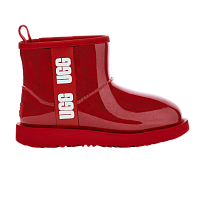 Фото № 1 с приближением к товару «‎UGG Women's Classic Clear Mini Boot Samba Red»