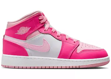 Jordan 1 Mid Fierce Pink 