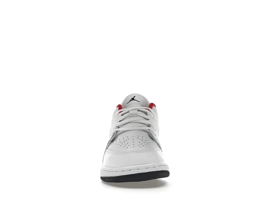 Фото № 2 с приближением к товару «‎Jordan 1 Low White Gym Red Black »