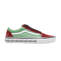 Фото № 1 с приближением к товару «‎Supreme x Vans Old Skool Barbed Wire - Green»