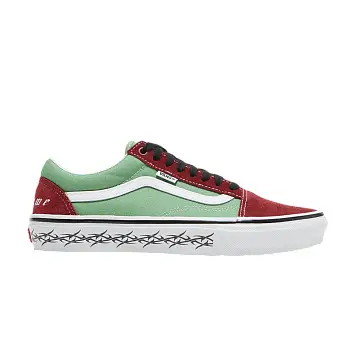 Supreme x Vans Old Skool Barbed Wire - Green - 1