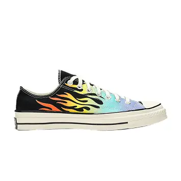 Converse Chuck 70 Low Archive Print - Flames - 1
