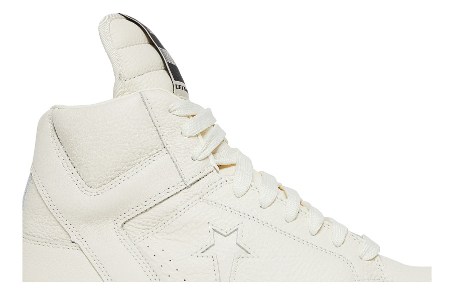 Фото № 3 с приближением к товару «‎Rick Owens x Converse DRKSHDW TURBOWPN Mid Egret»