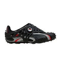 Фото № 1 с приближением к товару «‎A$AP Rocky x Puma Mostro Gabbia Leather Black Silver»