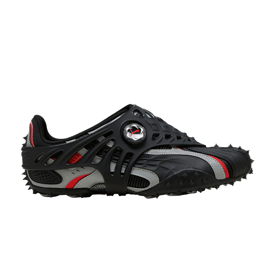 Фото № 1 с приближением к товару «‎A$AP Rocky x Puma Mostro Gabbia Leather Black Silver»
