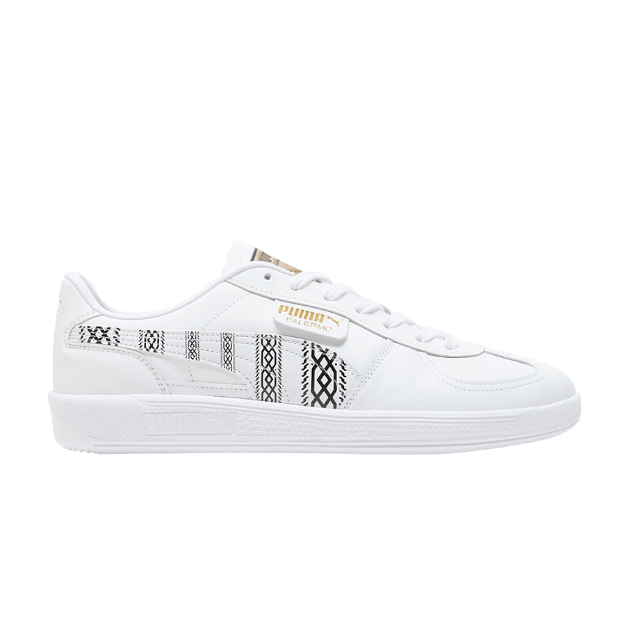 Фото № 1 с приближением к товару «‎Monster Hunter x Puma Palermo Leather White Black»