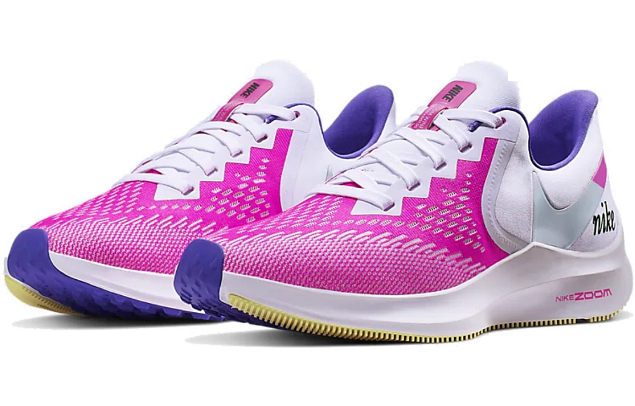 Фото № 3 с приближением к товару «‎Nike Wmns Zoom Winflo 6 'White Fuchsia'»