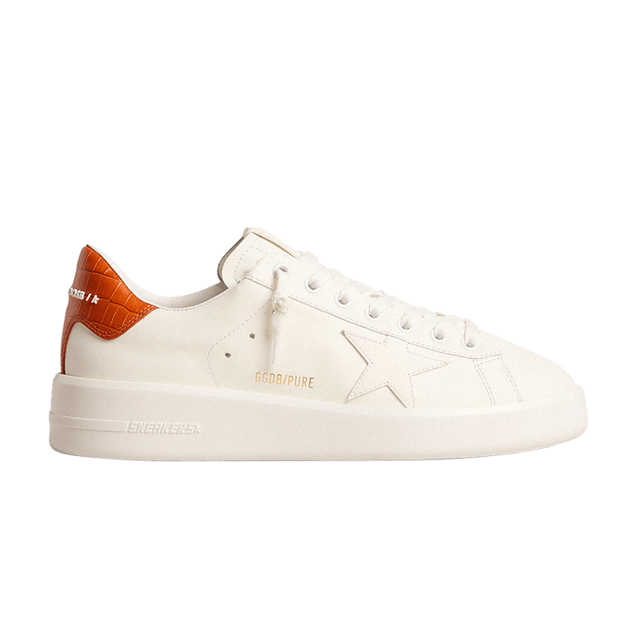 Фото № 1 с приближением к товару «‎Golden Goose Women's Purestar White Orange»