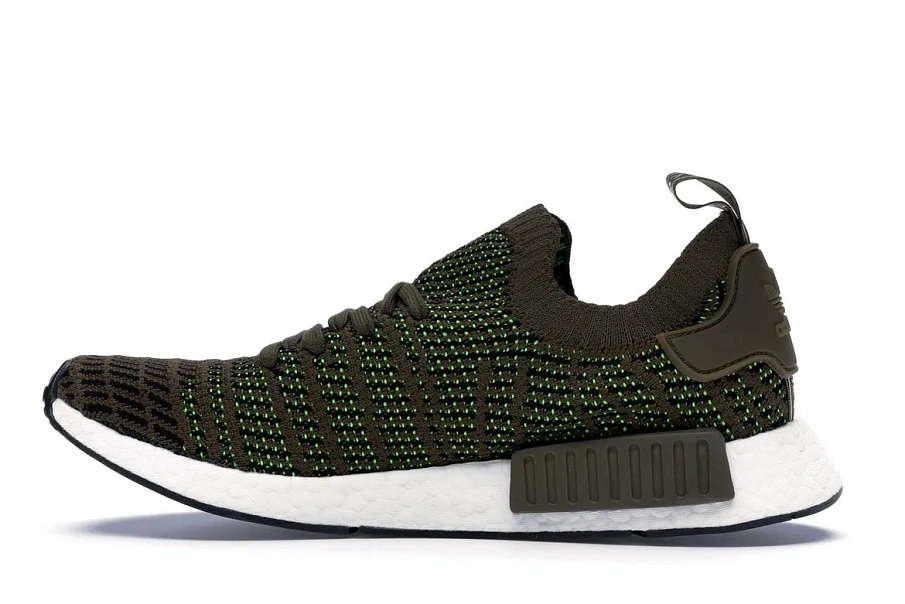 Фото № 5 с приближением к товару «‎adidas NMD R1 STLT Trace Olive»