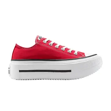 Converse Chuck Taylor All Star Lift Double Stack Platform Low Red - 1