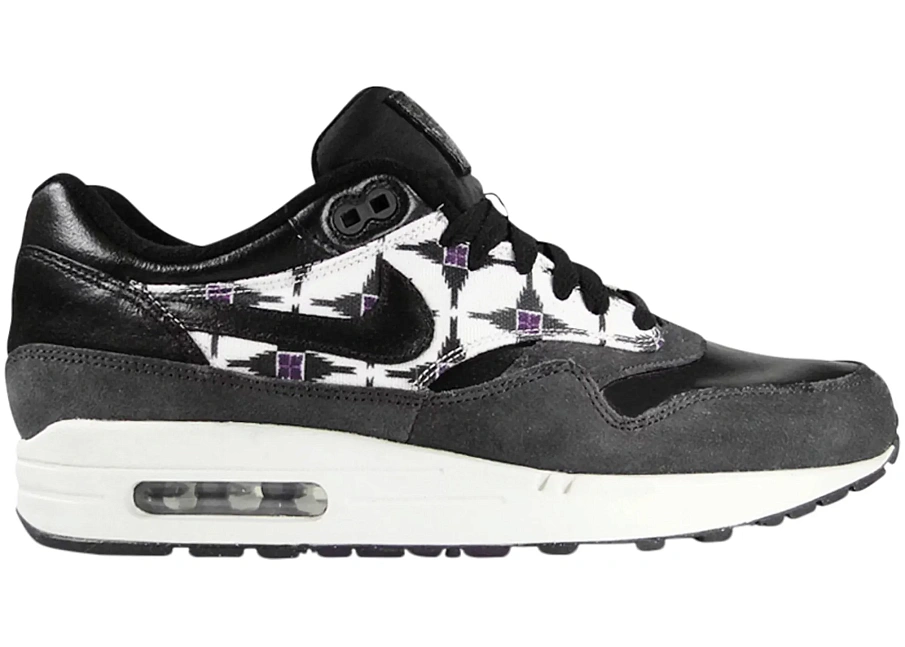 Фото № 1 с приближением к товару «‎Nike Air Max 1 Aztec Pack Black»