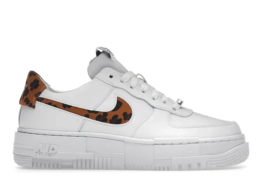 Фото № 1 с приближением к товару «‎Nike Air Force 1 Low Pixel SE White Leopard »