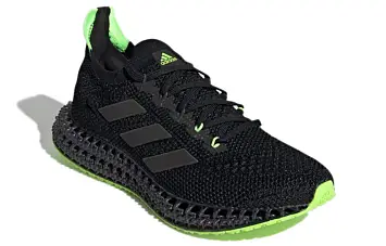adidas Men's 4DFWD Shoes Black-Green - 3