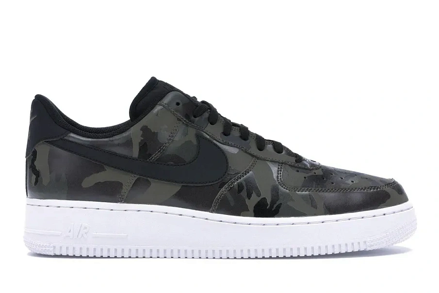 Фото № 1 с приближением к товару «‎Nike Air Force 1 Low Camo Olive»