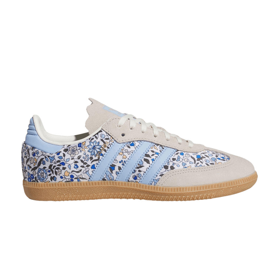 Фото № 1 с приближением к товару «‎Liberty of London x adidas Samba OG J Floral - Blue»