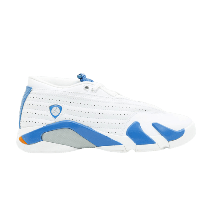 Фото № 1 с приближением к товару «‎Air Jordan 14 Retro Low GS Pacific Blue»