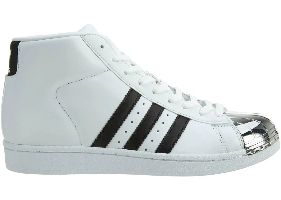 Фото № 1 с приближением к товару «‎adidas Promodel Metal Toe White Black-Gold Metallic »