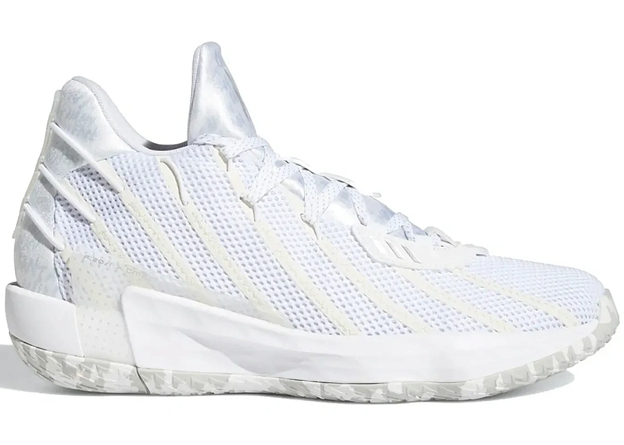 Фото № 1 с приближением к товару «‎adidas Dame 7 I Am My Own Fan Cloud White»