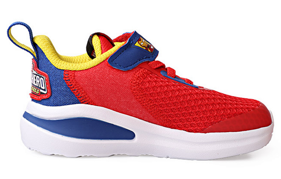 Фото № 2 с приближением к товару «‎Spiderman x adidas Fortarun Superhero El I (TD) RedBlueYellow»