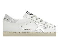 Фото № 3 с приближением к товару «‎Golden Goose Women's Hi Star White Silver»