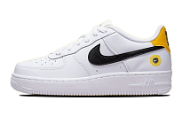 Фото № 1 с приближением к товару «‎Nike Air Force 1 Low "Have a Nike Day" (GS) Low-Top Sneakers WhiteYellow»
