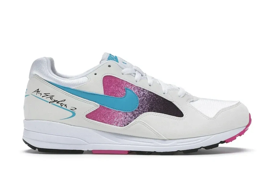 Фото № 1 с приближением к товару «‎Nike Air Skylon 2 White Blue Lagoon Active Fuchsia»