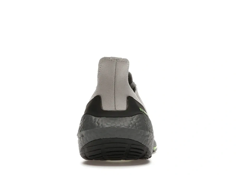 Фото № 4 с приближением к товару «‎adidas Ultra Boost 21 Metal Grey Signal Green»