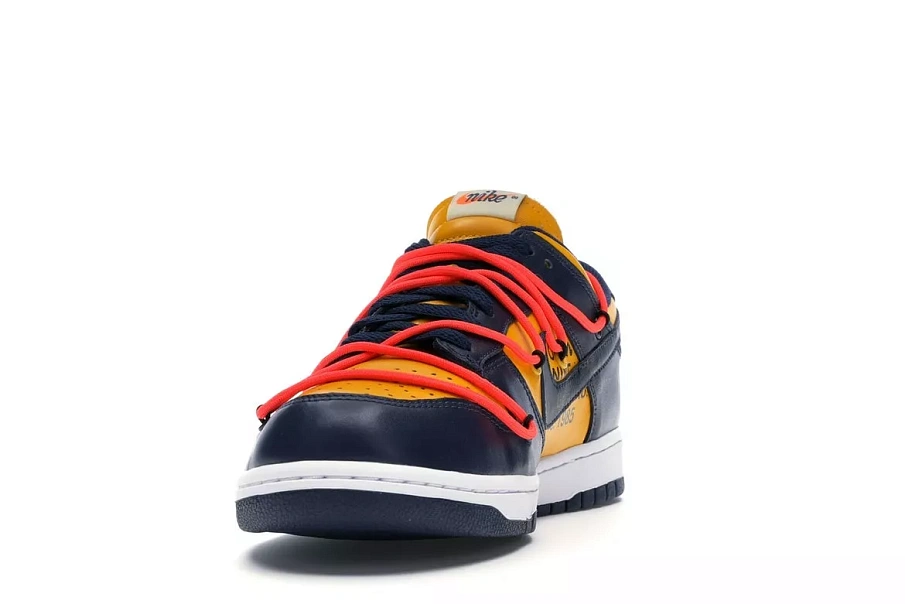 Фото № 3 с приближением к товару «‎Nike Dunk Low Off-White University Gold»