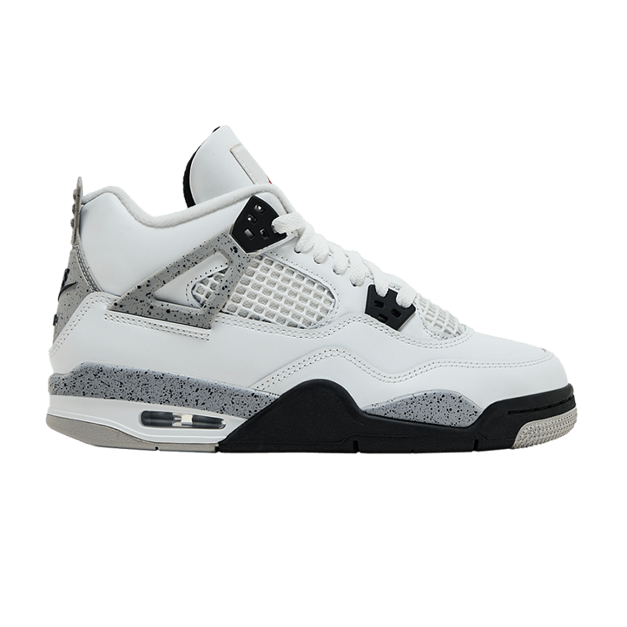 Фото № 1 с приближением к товару «‎Air Jordan 4 Retro OG GS White Cement 2025»
