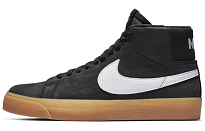 Фото № 1 с приближением к товару «‎Nike Sb Zoom Blazer Mid ISO 'BlackWhiteGum'»