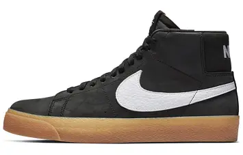 Nike Sb Zoom Blazer Mid ISO 'BlackWhiteGum' - 1