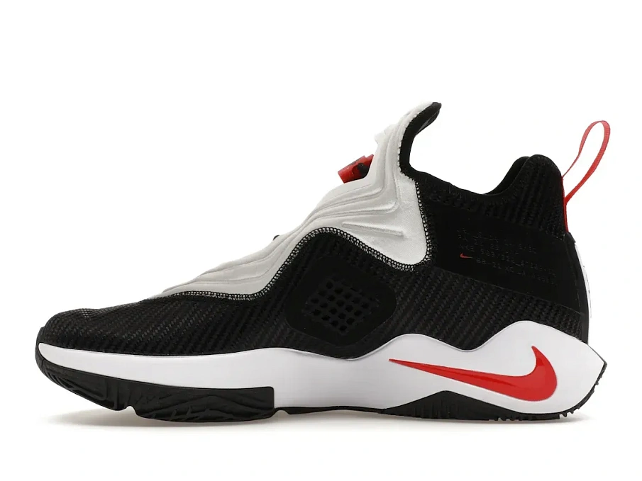Фото № 3 с приближением к товару «‎Nike LeBron Soldier 14 Black White»