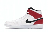 Фото № 3 с приближением к товару «‎Jordan 1 Mid White Black Gym Red»