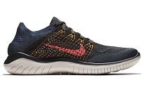 Фото № 2 с приближением к товару «‎Nike Free Rn Flyknit 2018 Blue»