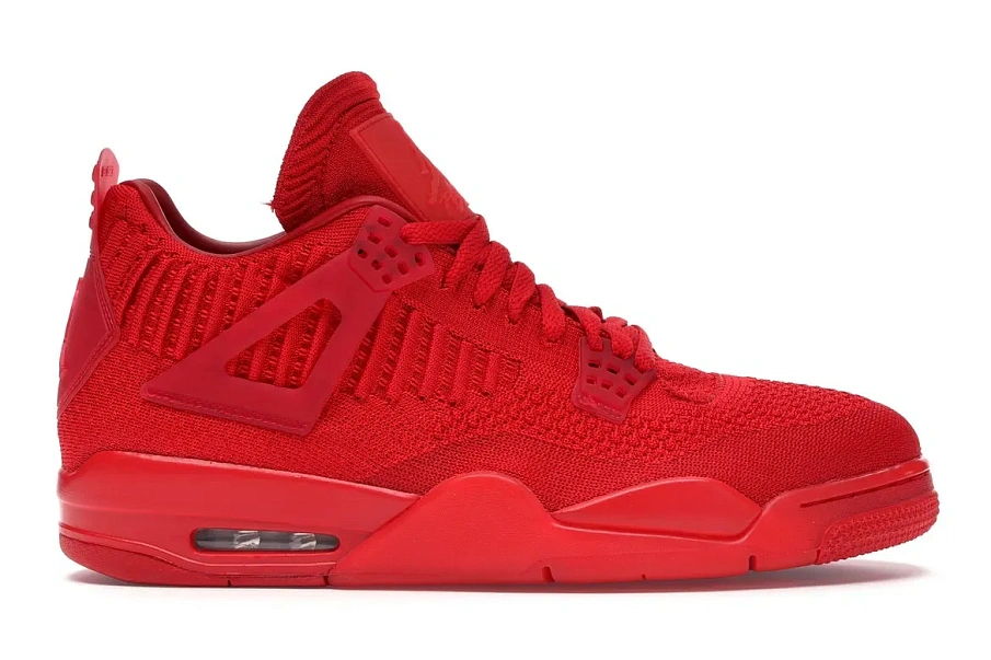 Фото № 1 с приближением к товару «‎Jordan 4 Retro Flyknit Red»