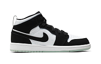 Фото № 2 с приближением к товару «‎Nike Air Jordan 1 Mid White Black Teal Tint»