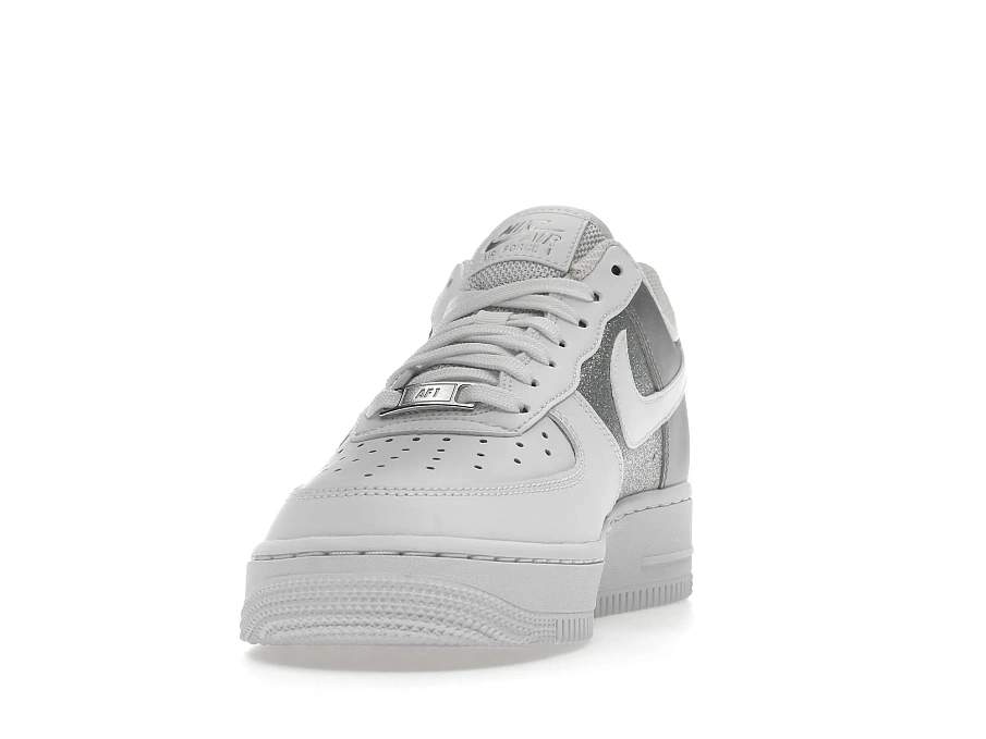 Фото № 3 с приближением к товару «‎Nike Air Force 1 Low 07 White Metallic Silver »