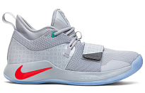 Фото № 2 с приближением к товару «‎Nike Pg 2.5 Playstation Basketball Shoes Wolf Grey»