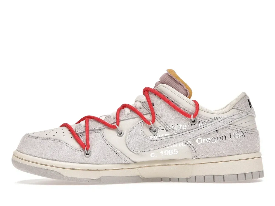 Фото № 3 с приближением к товару «‎Nike Dunk Low Off-White Lot 33»