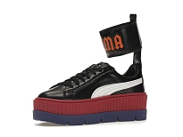Фото № 4 с приближением к товару «‎Puma Ankle Strap Rihanna Fenty Black »