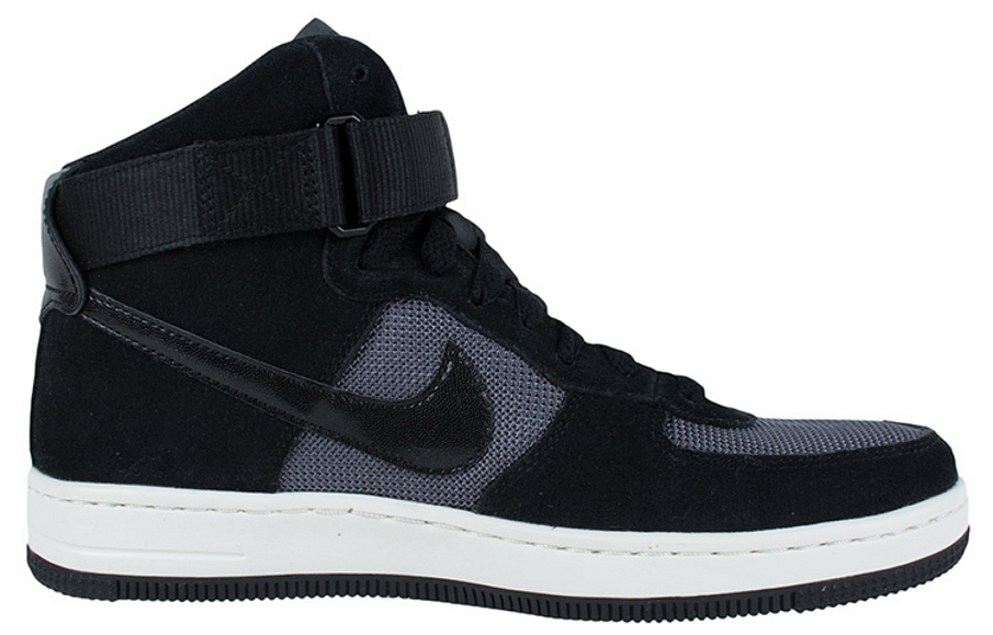 Фото № 2 с приближением к товару «‎Nike Air Force 1 Ultra Force Mid Wmns BlackGrey»