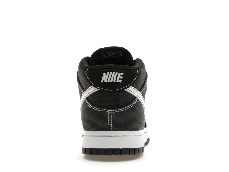 Фото № 4 с приближением к товару «‎Nike Dunk Mid Off Noir White»