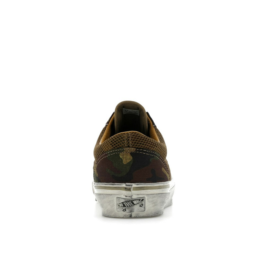 Фото № 4 с приближением к товару «‎Vans Premium Old Skool 36 Woodland Camo Green»