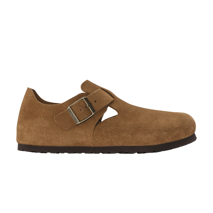 Фото № 1 с приближением к товару «‎Birkenstock London Suede Leather Mink»