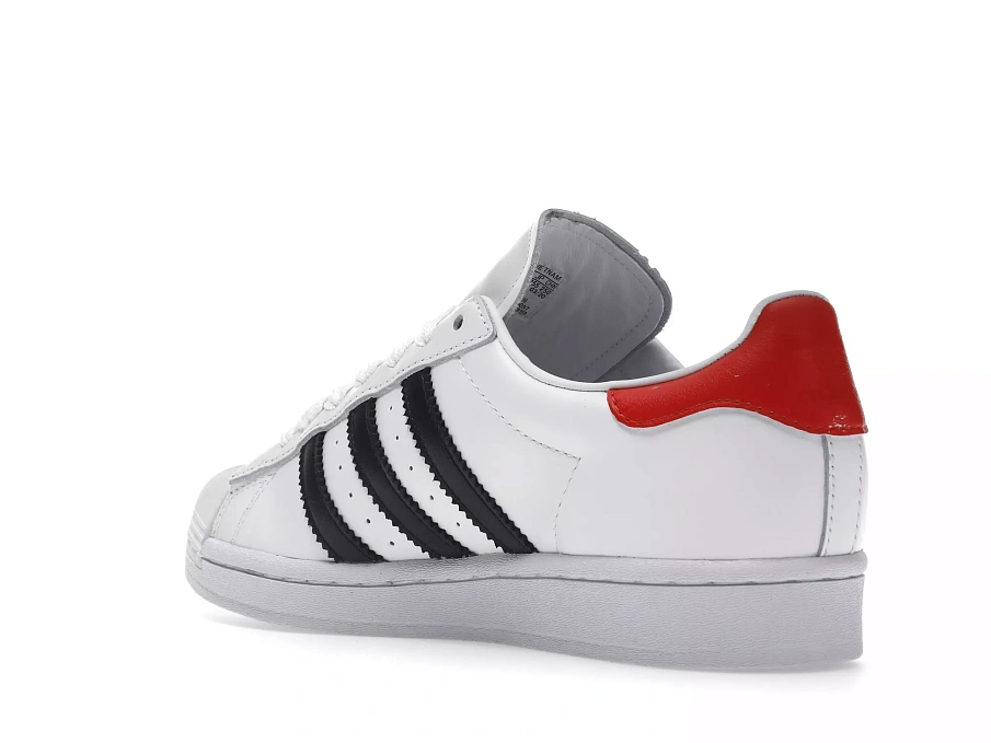 Фото № 3 с приближением к товару «‎adidas Superstar 50 Run DMC White»