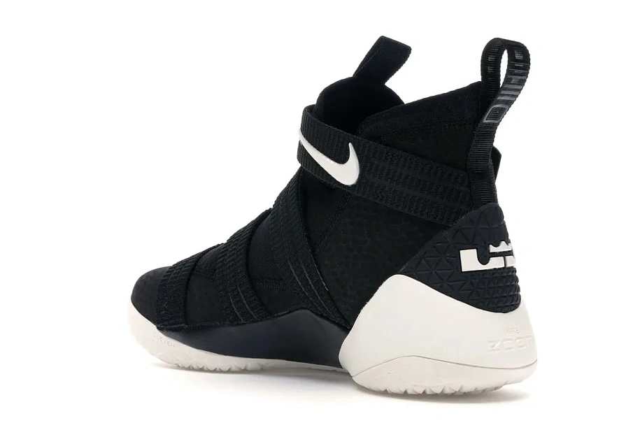 Фото № 4 с приближением к товару «‎Nike LeBron Zoom Soldier 11 Black Sail»