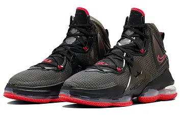 Nike Lebron 19 EP Basketball Shoes Bred - 3