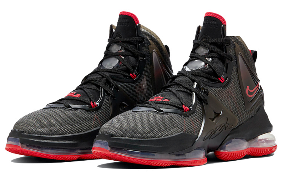 Фото № 3 с приближением к товару «‎Nike Lebron 19 EP Basketball Shoes Bred»