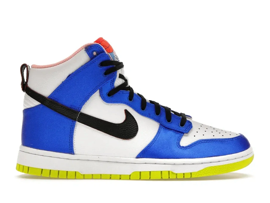 Фото № 1 с приближением к товару «‎Nike Dunk High Blue Satin »